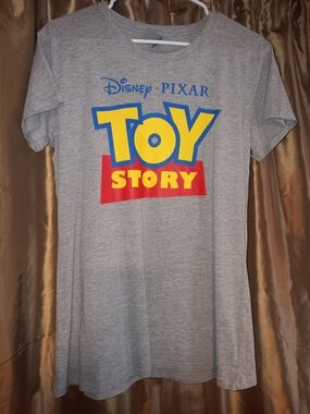 Disney Pixar Toy Story Heather Gray Short Sleeve Tee